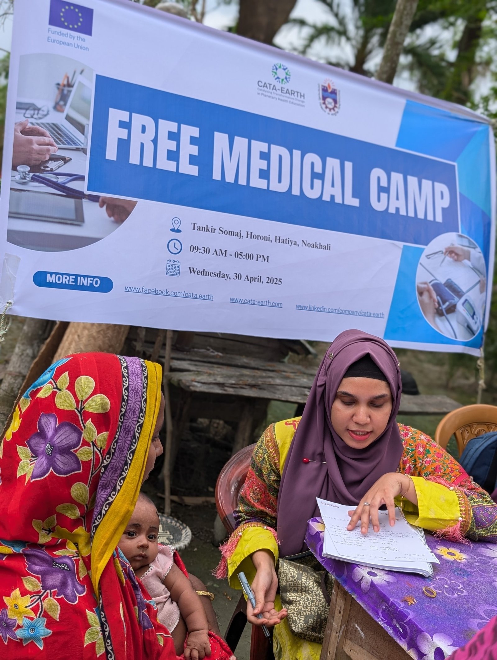 Community Medical Outreach in Coastal Hatiya: A Response to Emerging Health and Environmental Challenges